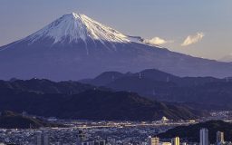 富士山と風景