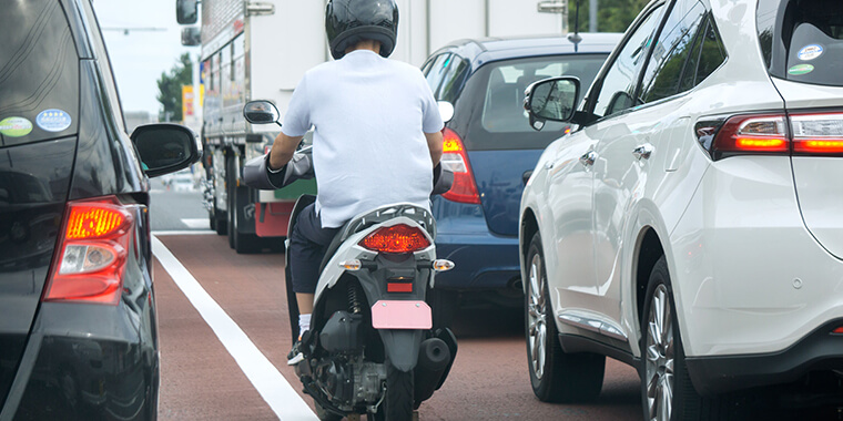 車とバイク